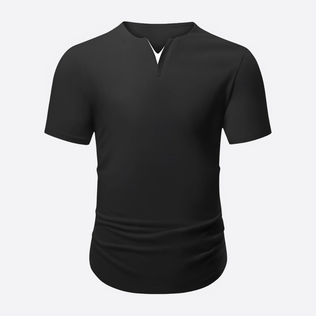 V-Neck Longline Muscle Shirt