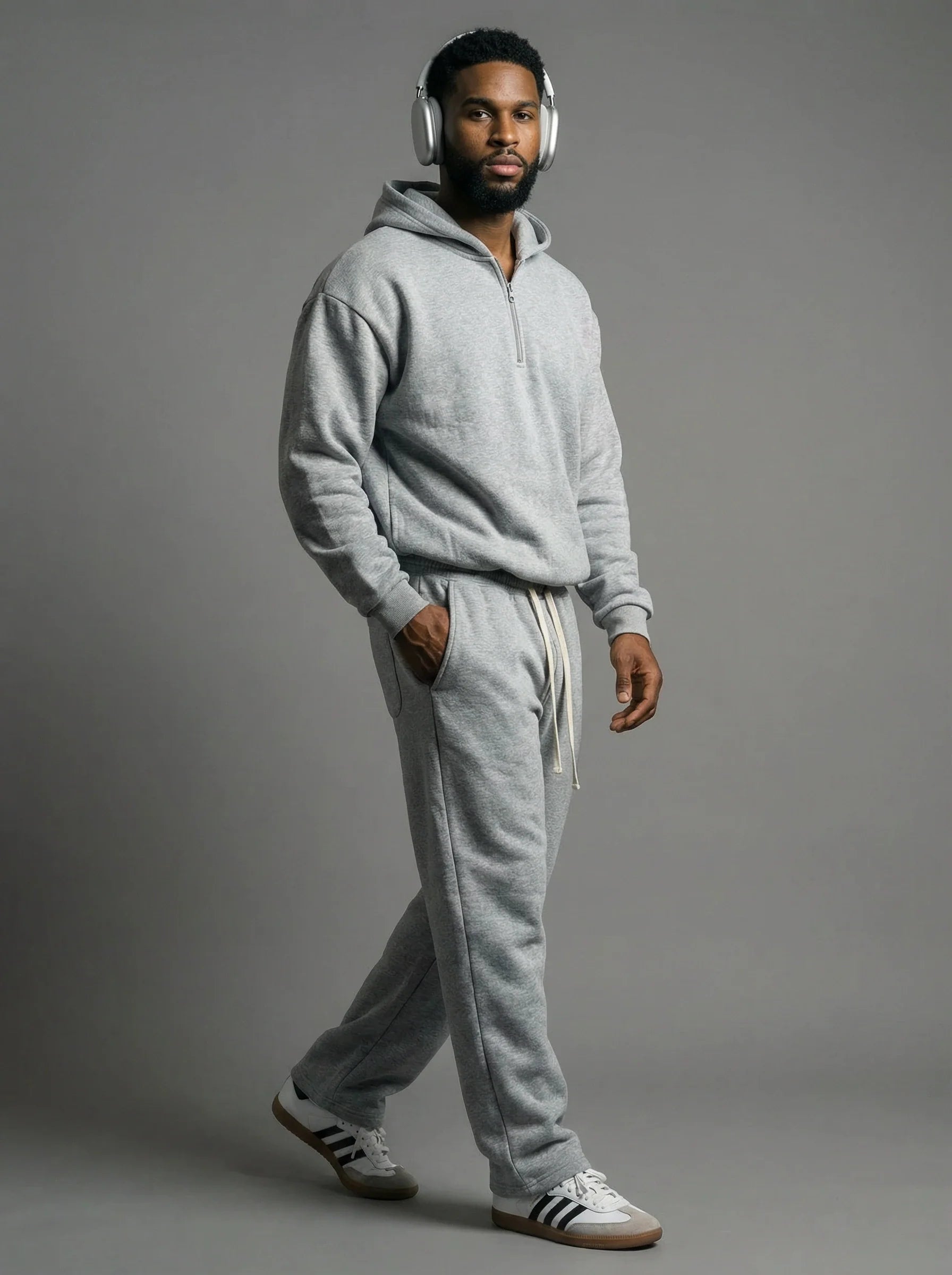 Fleece-Lined Relaxed Sweatpants – Trueform