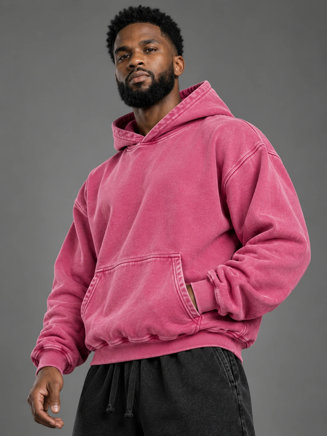 Acid Wash Heavyweight Hoodie