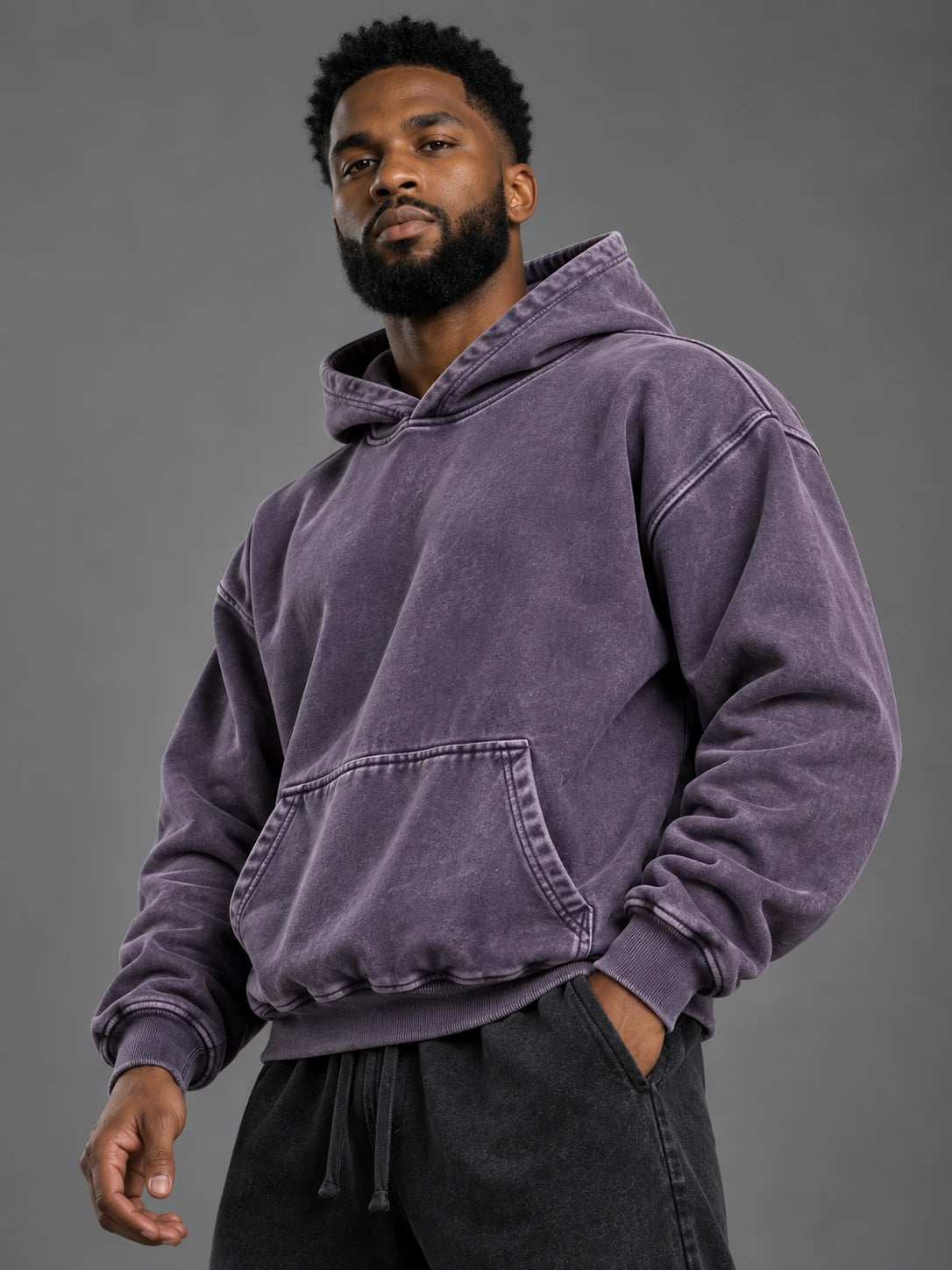Acid Wash Heavyweight Hoodie