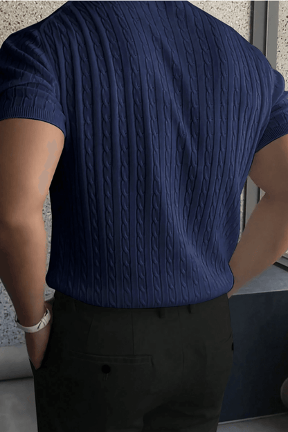 Cable Knit Muscle Shirt