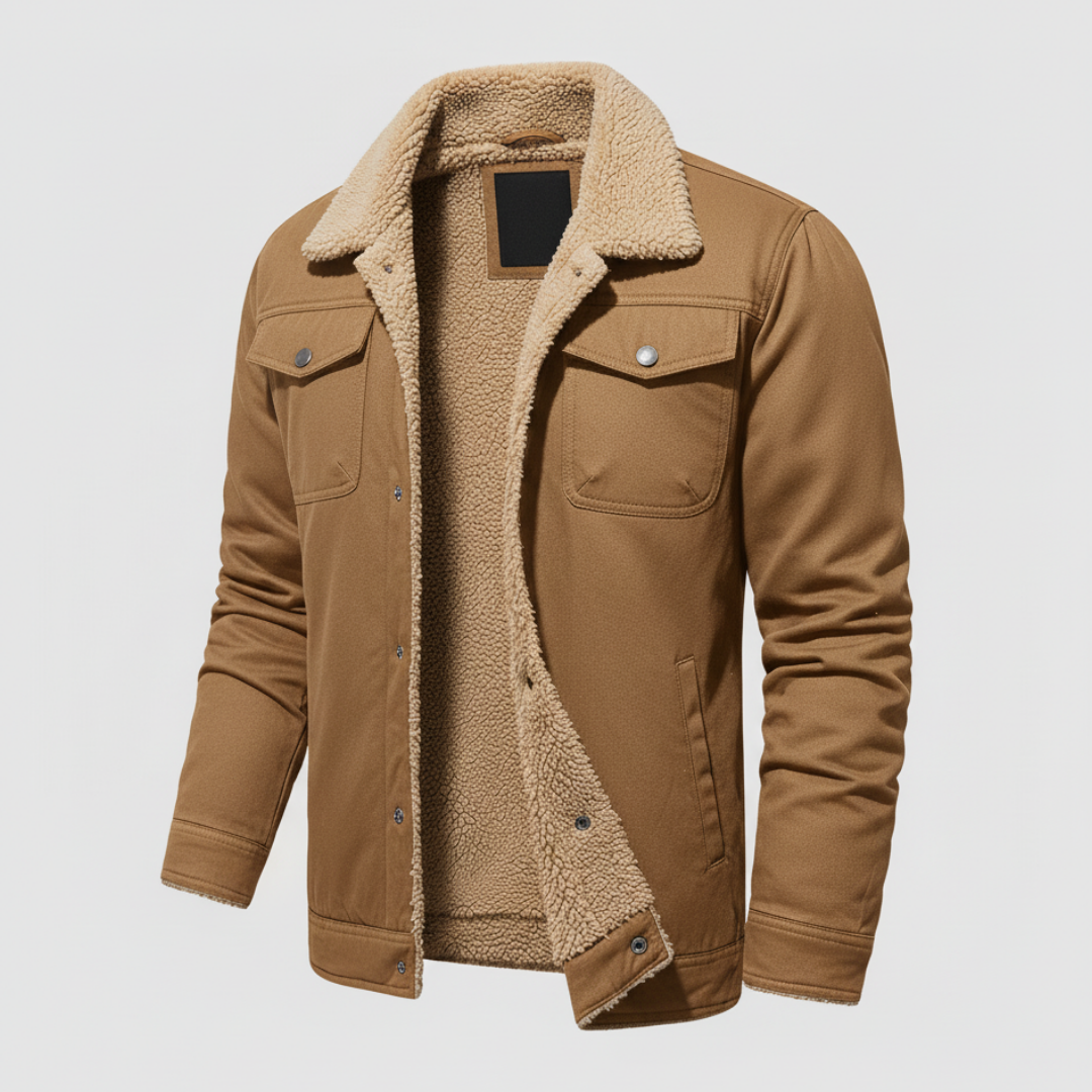 Men's Sherpa Lined Jacket