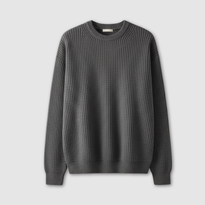 Men's Drop Shoulder Knit Sweater