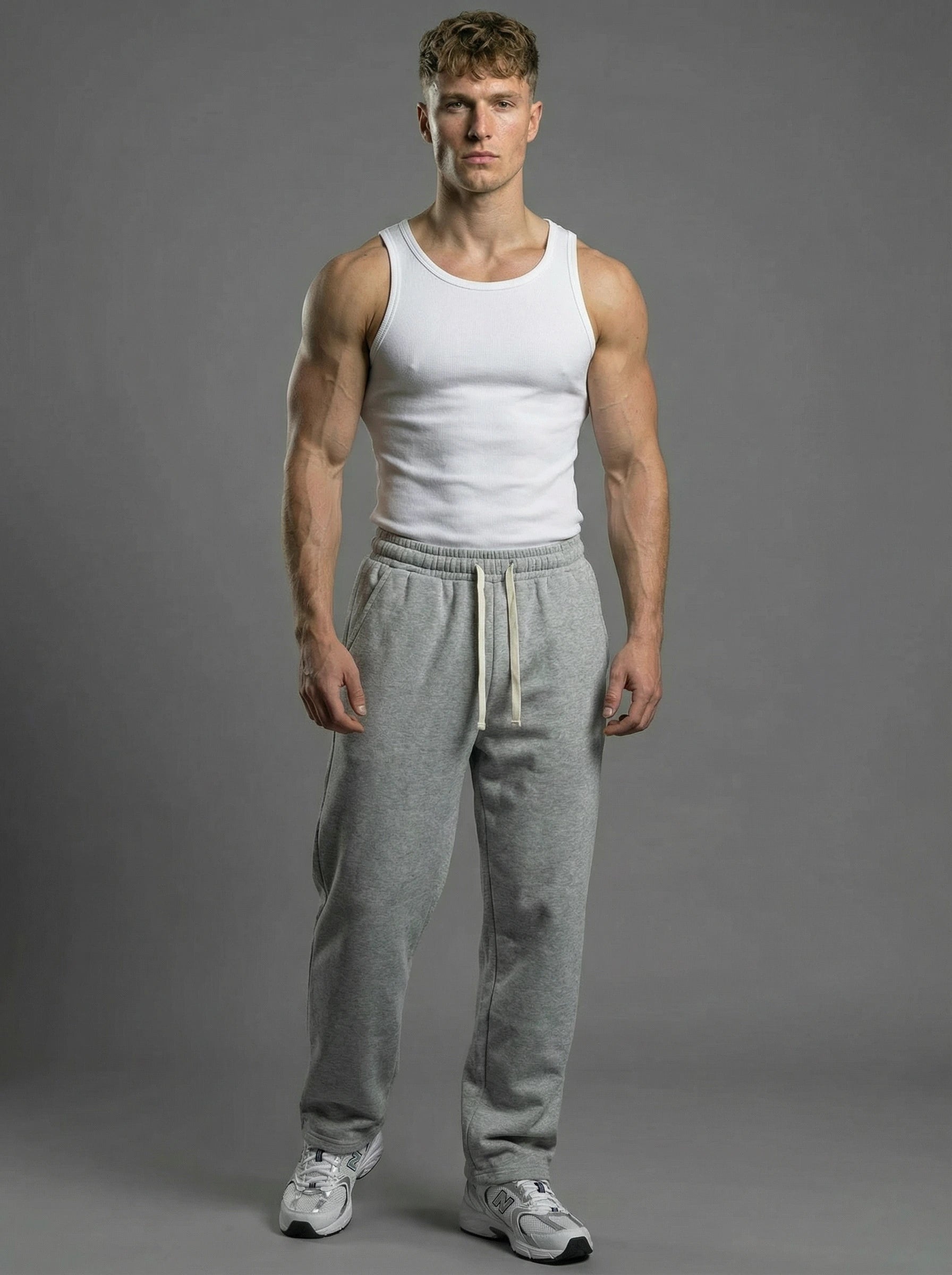 Fleece-Lined Relaxed Sweatpants