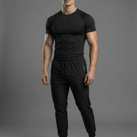 Muscle Fit Joggers with Zip Pocket