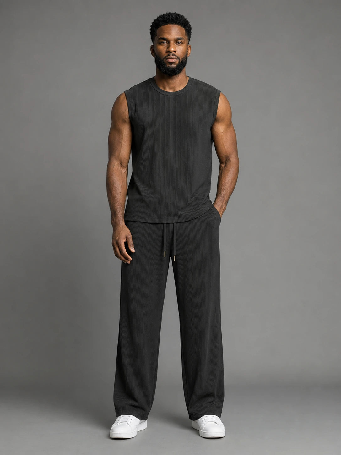 Rib Knit Relaxed Set
