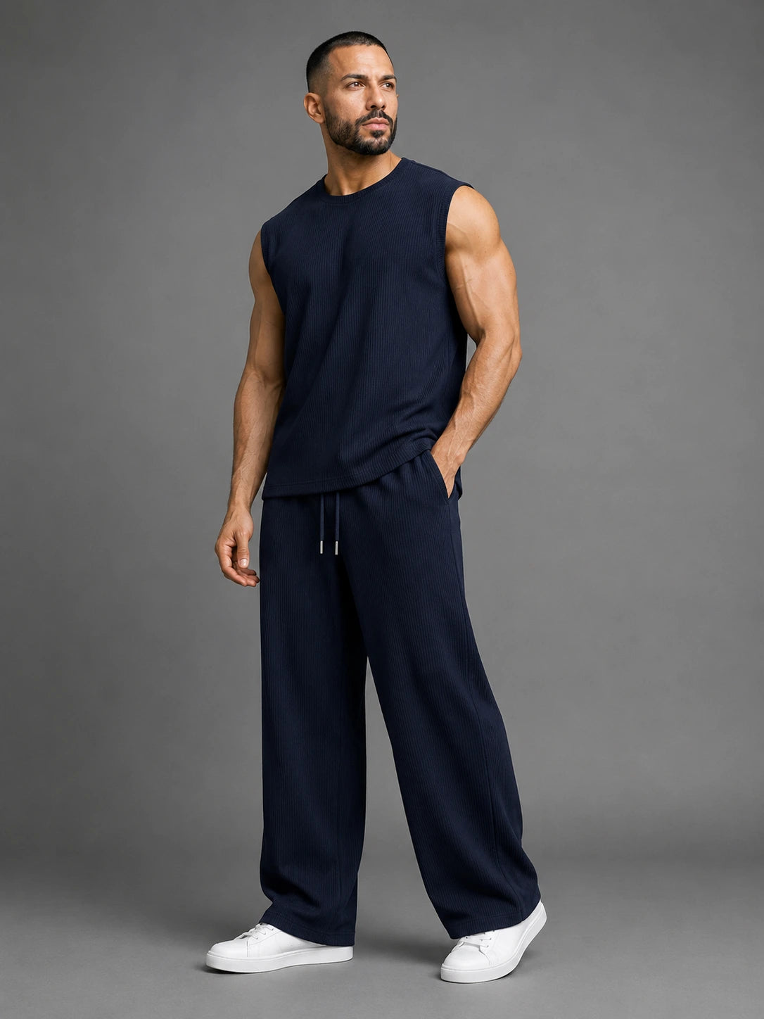 Rib Knit Relaxed Set