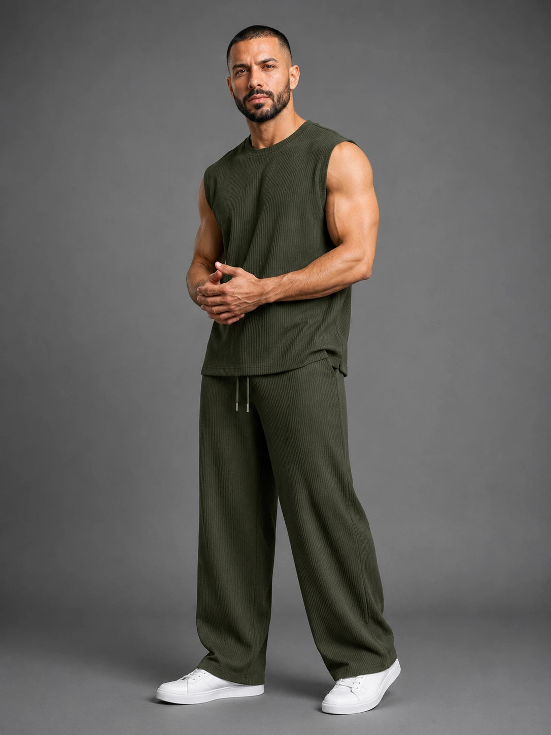 Rib Knit Relaxed Set