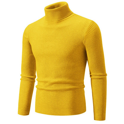 Men’s Muscle Fit Turtleneck Sweater