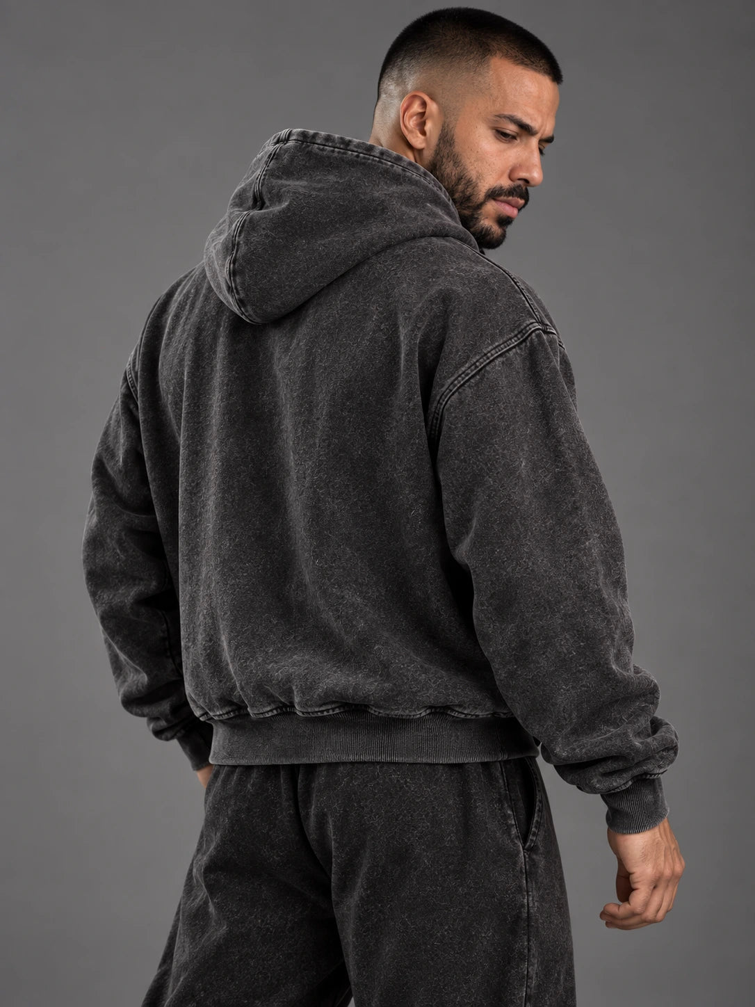 Acid Wash Heavyweight Hoodie