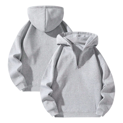 Half Zip Essential Hoodie