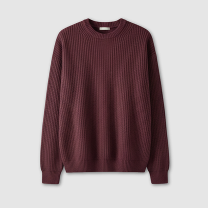 Men's Drop Shoulder Knit Sweater