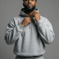 Quarter Zip Essential Hoodie
