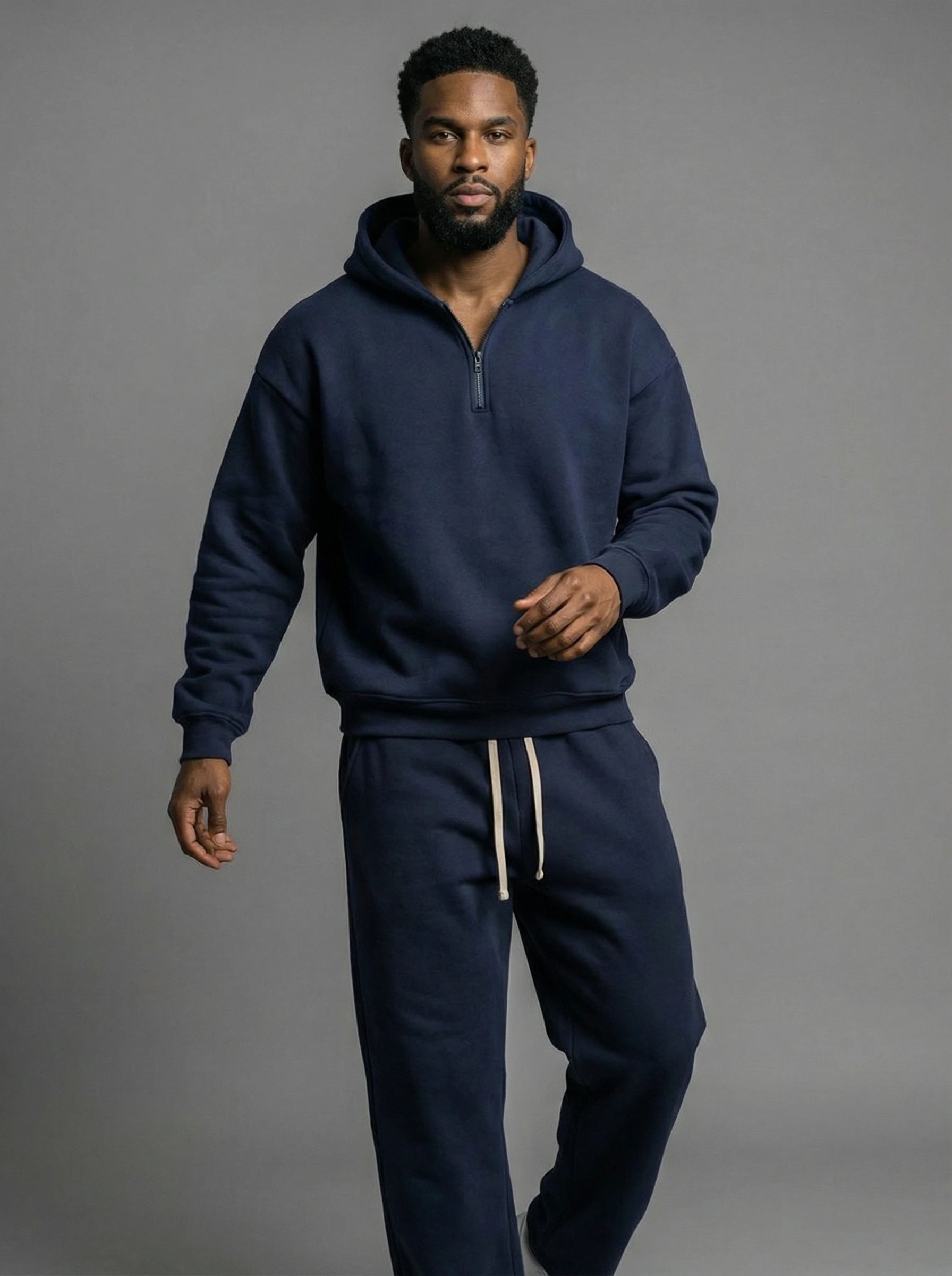 Quarter Zip Essential Hoodie