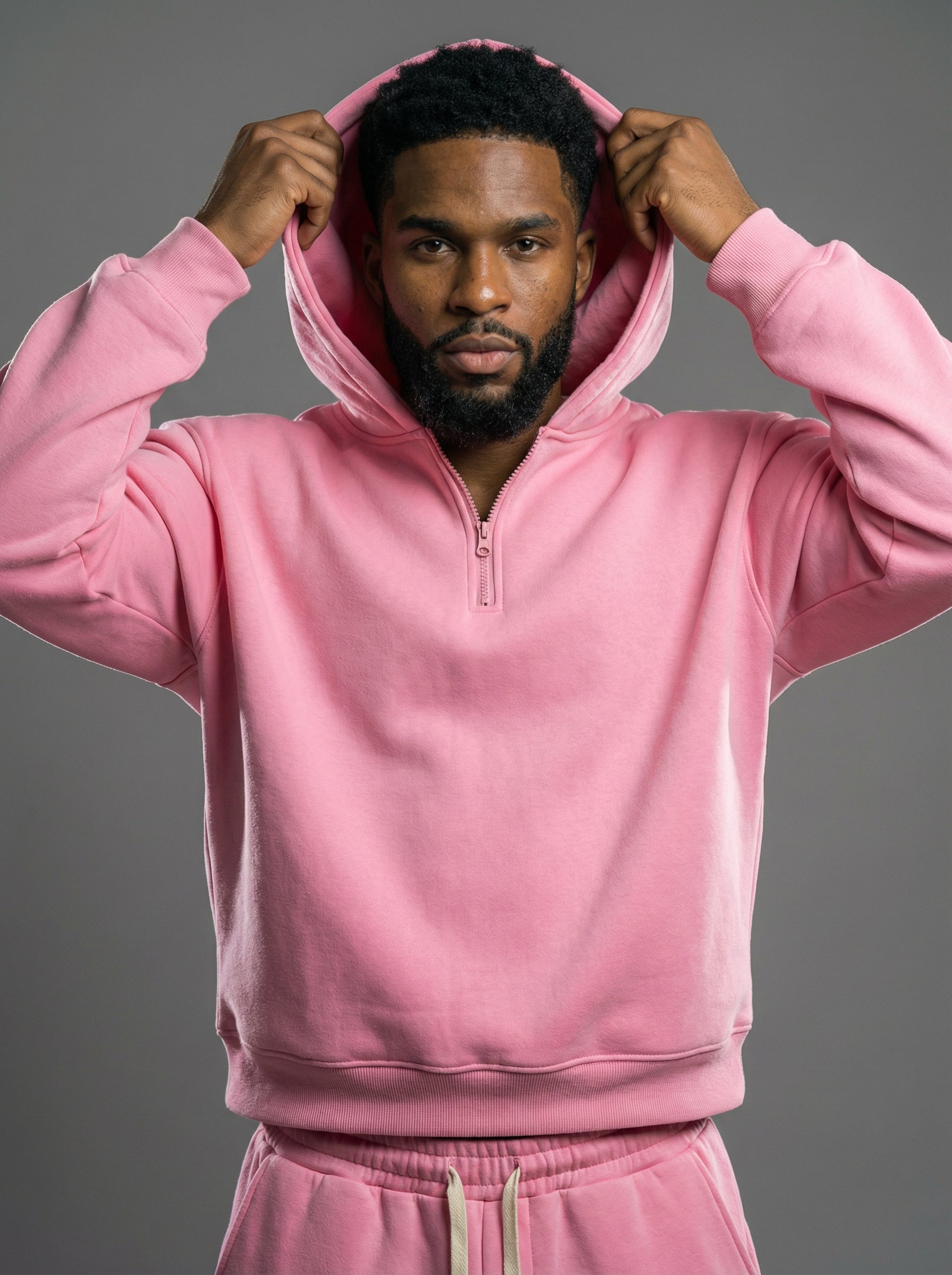 Quarter Zip Essential Hoodie