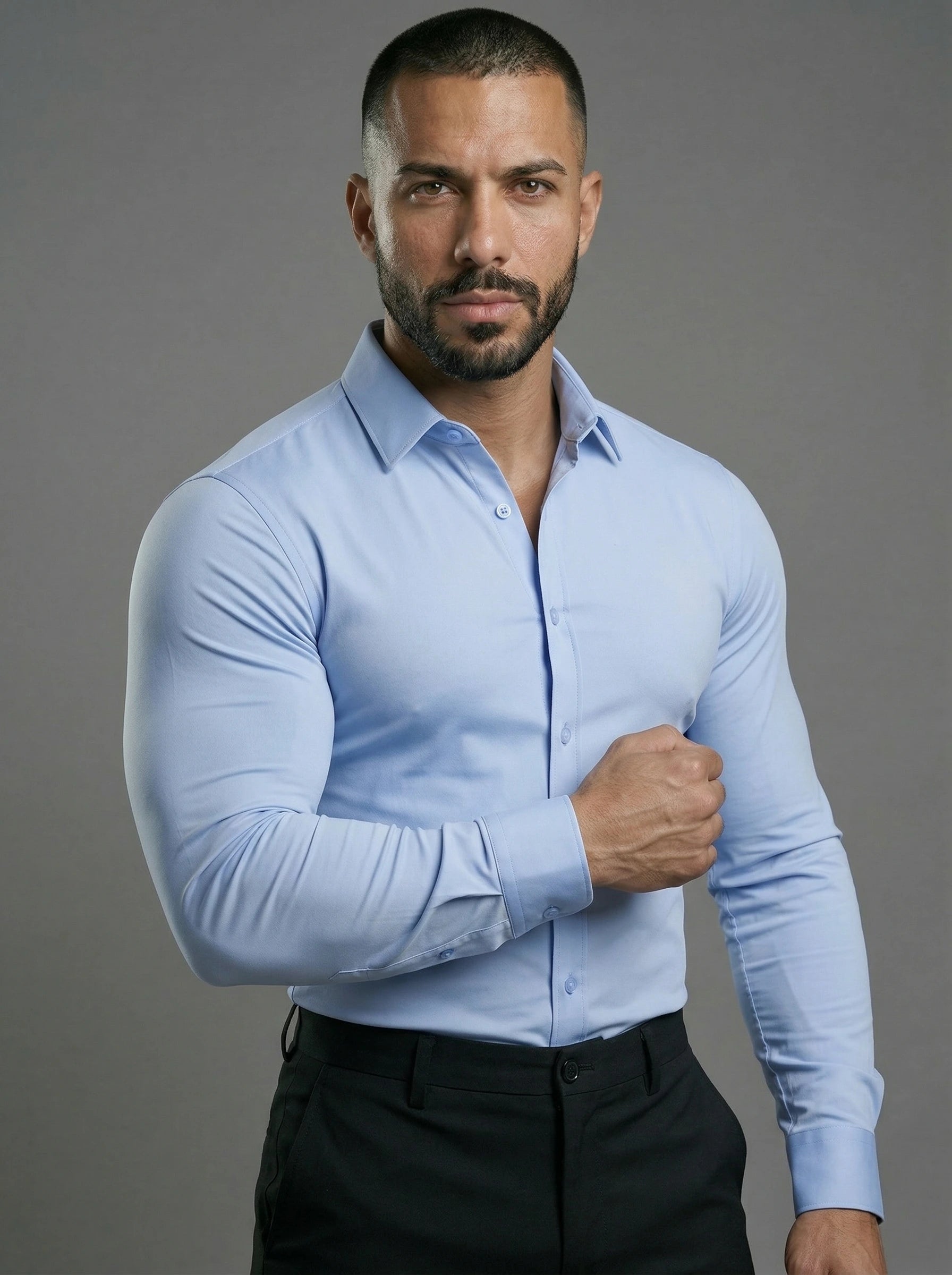 Muscle Dress Shirt – Stretch Fit