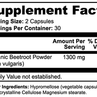 Beetroot Pump - Natural Nitric Oxide