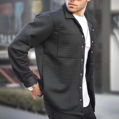 Men's Waffle Knit Jacket