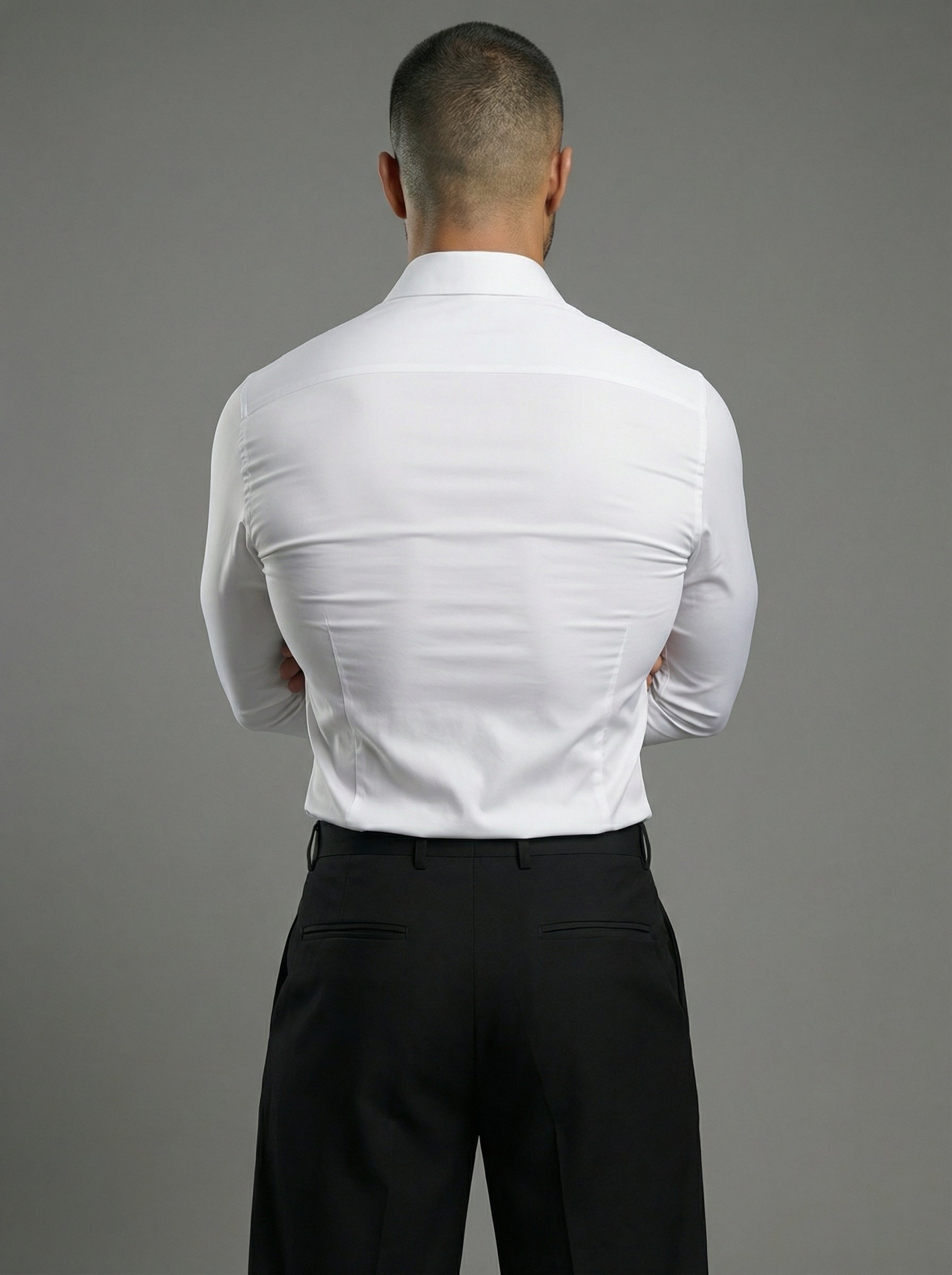 Muscle Dress Shirt Stretch Fit | Men's Slim Formal Shirt Trueform Muscle Dress Shirt Stretch Fit | Men's Slim Formal Shirt Trueform