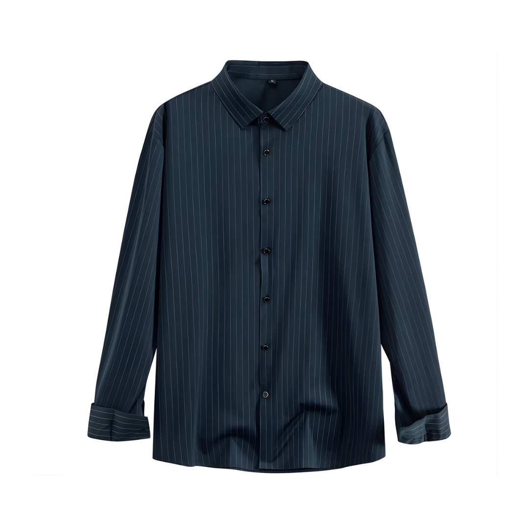 Camisa de vestir ajustada - Corte elástico