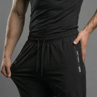Muscle Fit Joggers with Zip Pocket