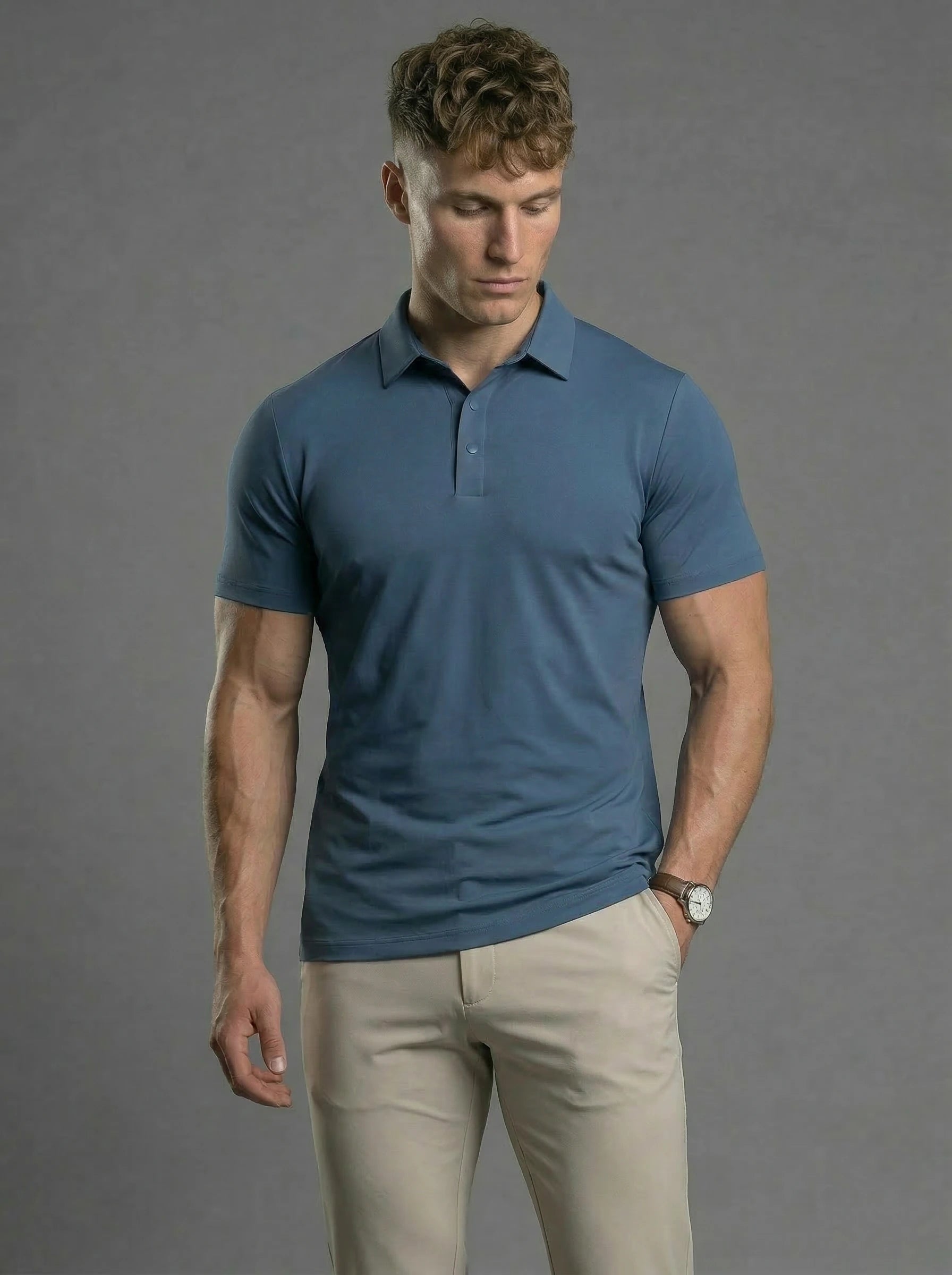 Muscle-Fit Polo Shirt V2