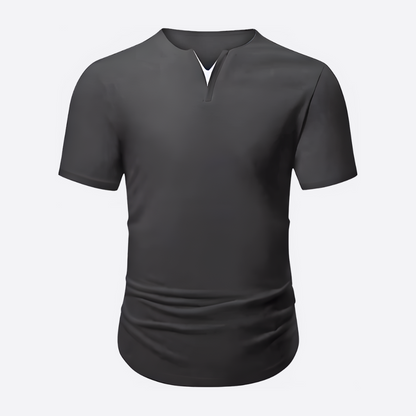 V-Neck Longline Muscle Shirt