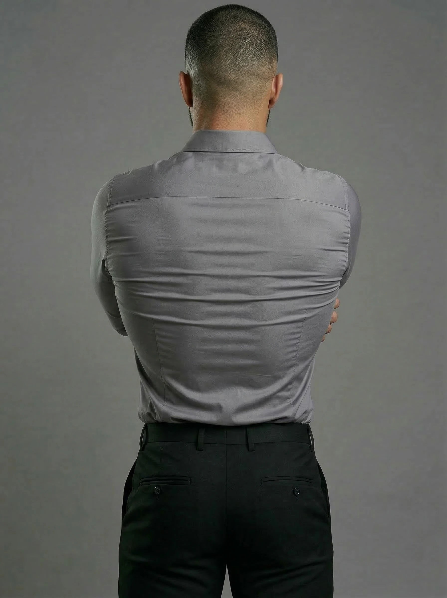 Muscle Dress Shirt Stretch Fit | Men's Slim Formal Shirt Trueform Muscle Dress Shirt Stretch Fit | Men's Slim Formal Shirt Trueform