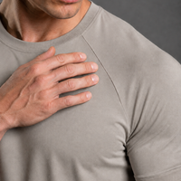 Cotton Raglan Muscle Shirt