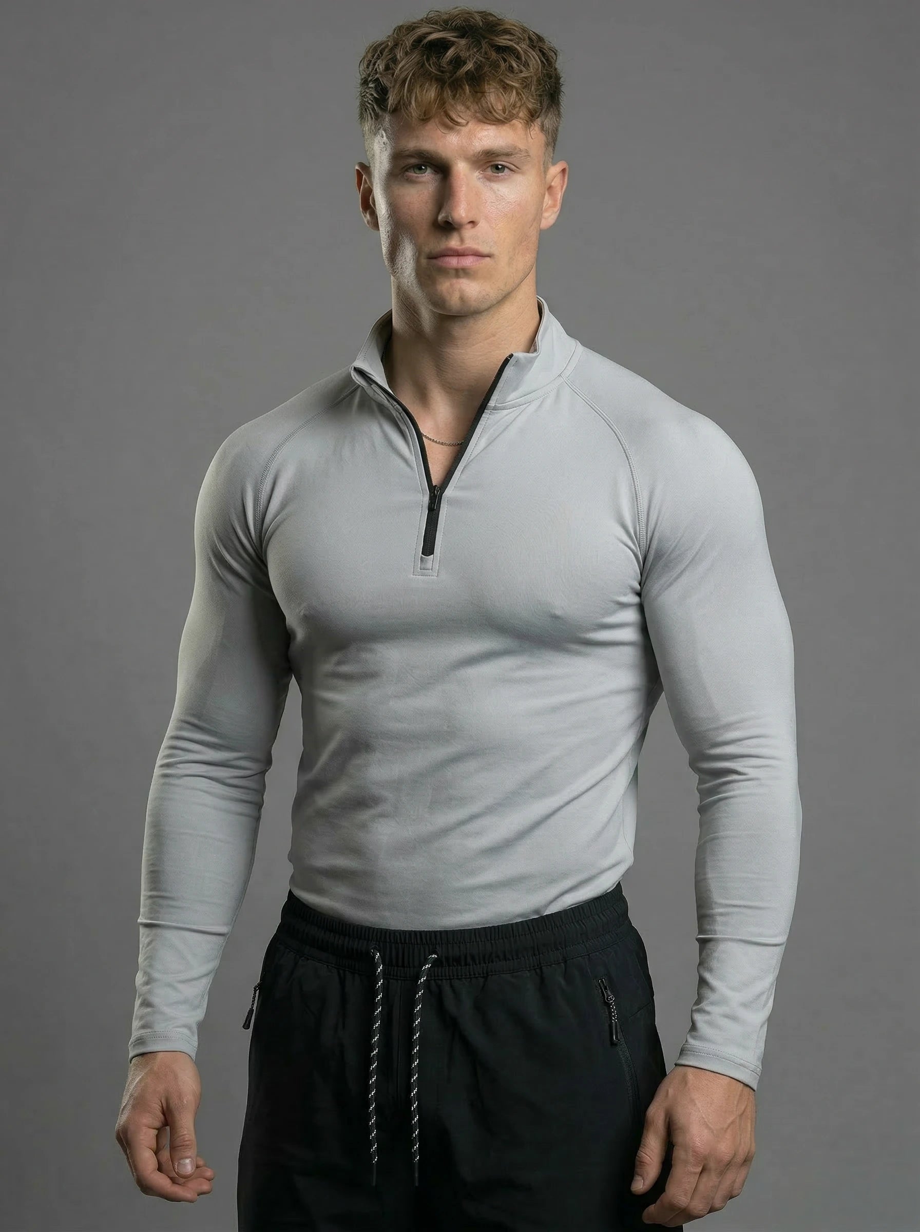 Muscle V-Taper con cierre de un cuarto