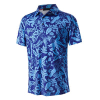 Men's Quick Dry 3D Print Polo Shirt