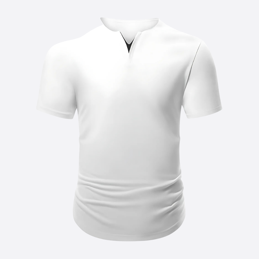 V-Neck Longline Muscle Shirt