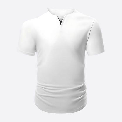V-Neck Longline Muscle Shirt