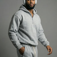 Quarter Zip Essential Hoodie