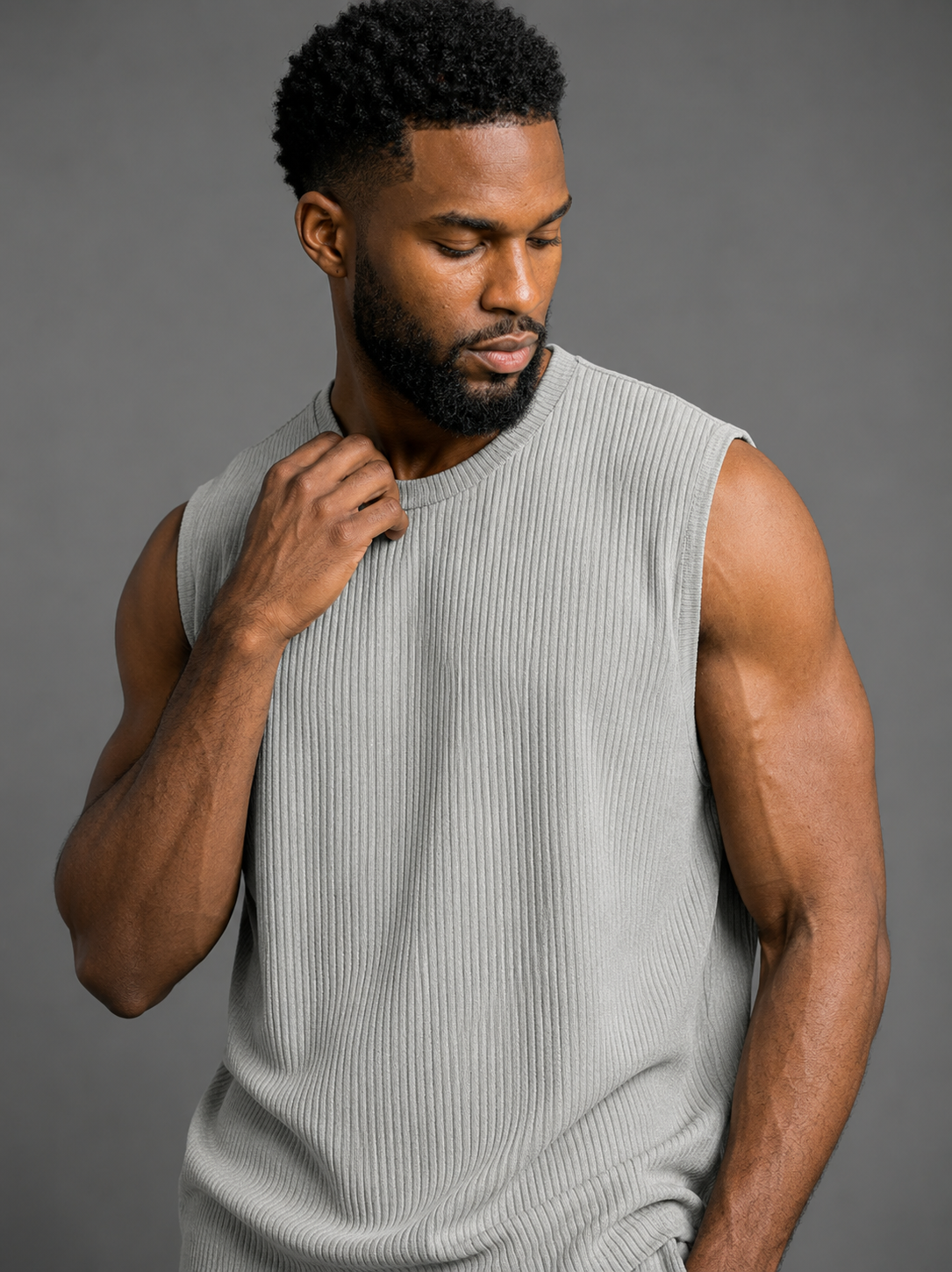 Rib Knit Relaxed Set