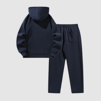 Men's Drop Shoulder Half-Zip Sweatsuit