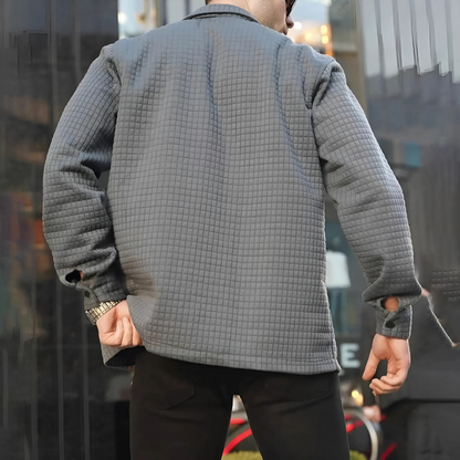 Men's Waffle Knit Jacket