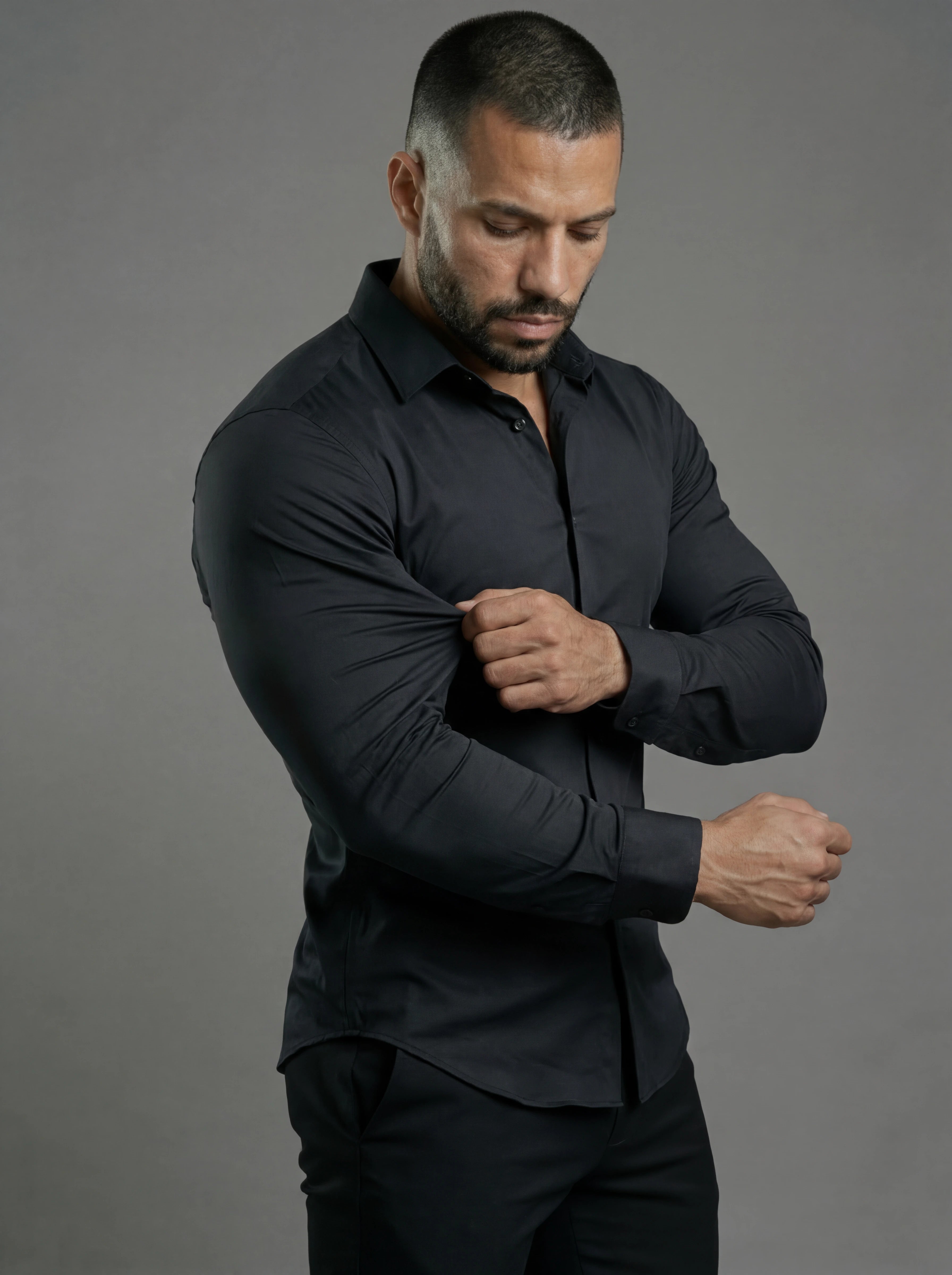 Muscle Dress Shirt - Stretch Fit