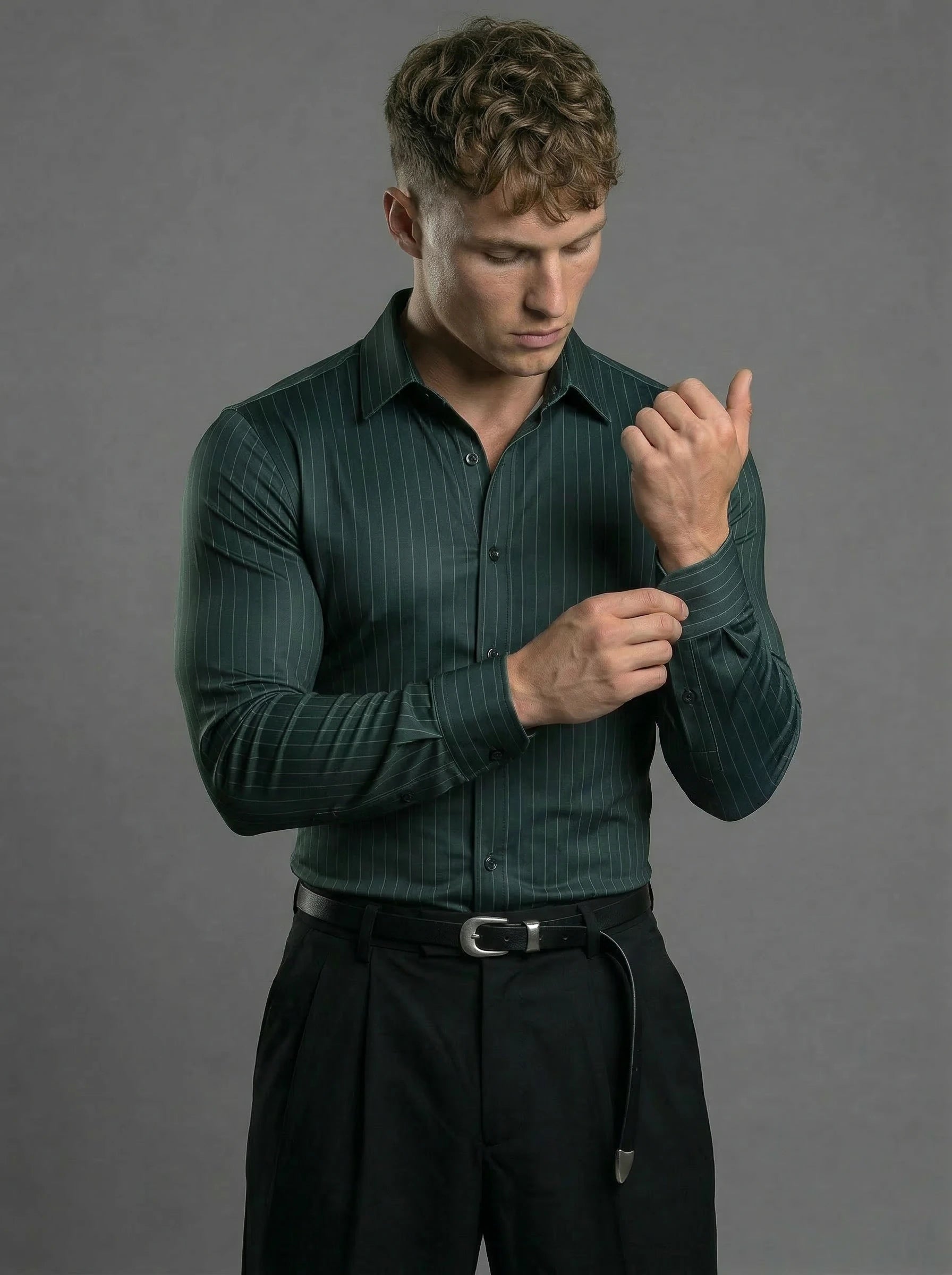 Muscle Dress Shirt - Stretch Fit