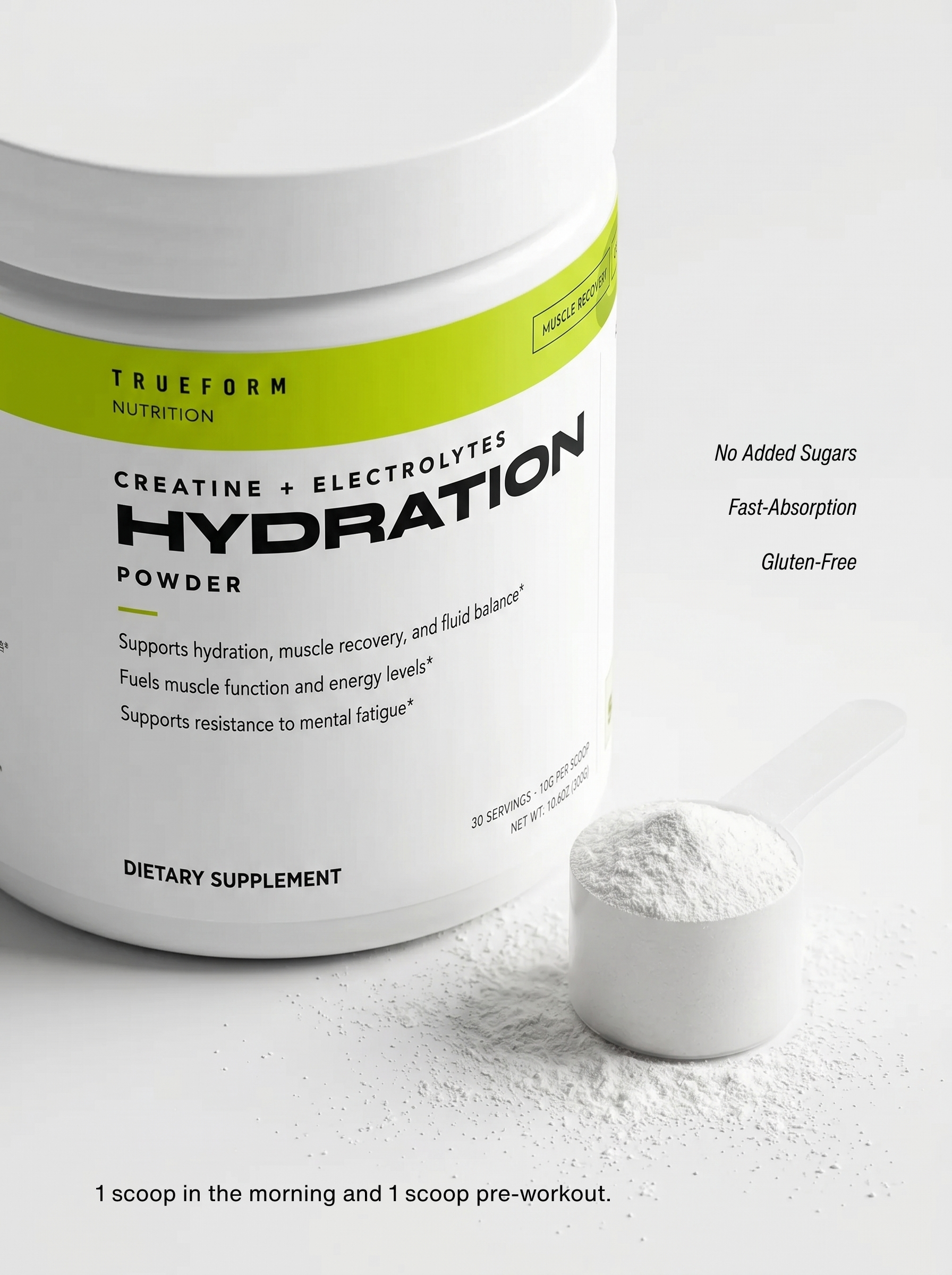 Creatine + Electrolytes Hydration Powder