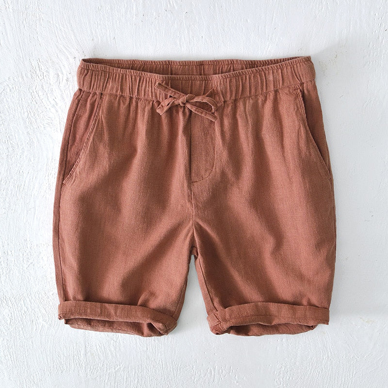 Elegant Linen Island Shorts