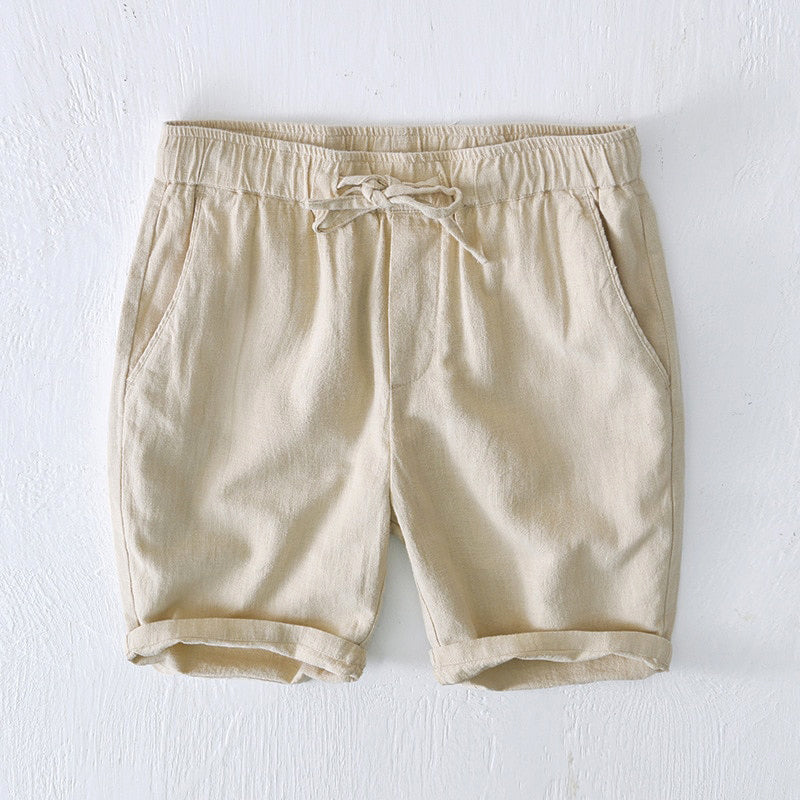 Elegant Linen Island Shorts