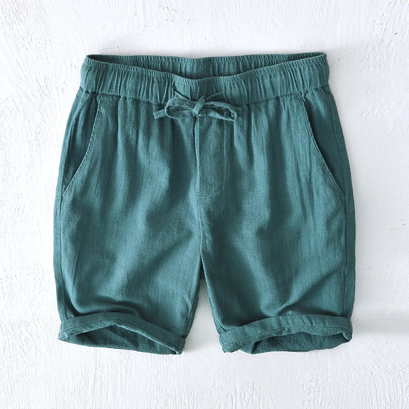 Elegant Linen Island Shorts