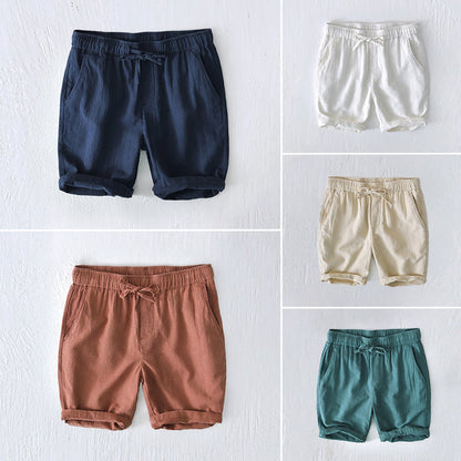Elegant Linen Island Shorts
