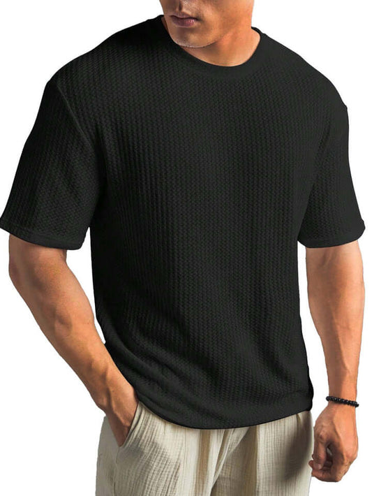Relaxed Textured Blank Shirt