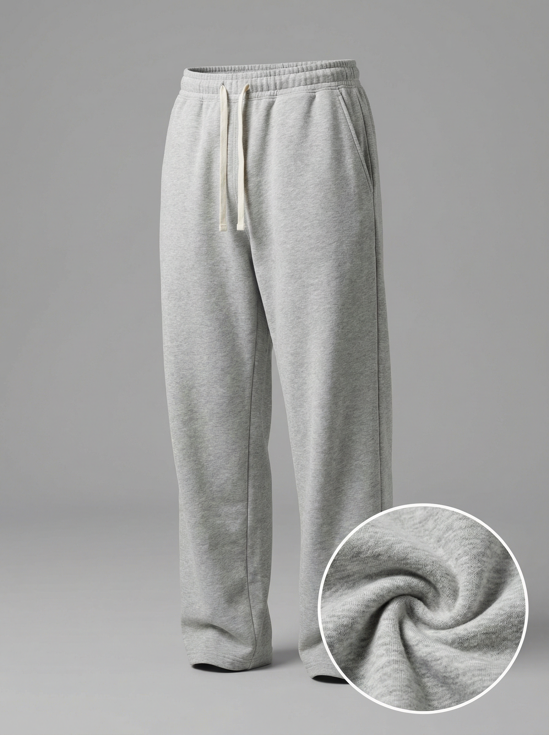 Fleece-Lined Relaxed Sweatpants – Trueform