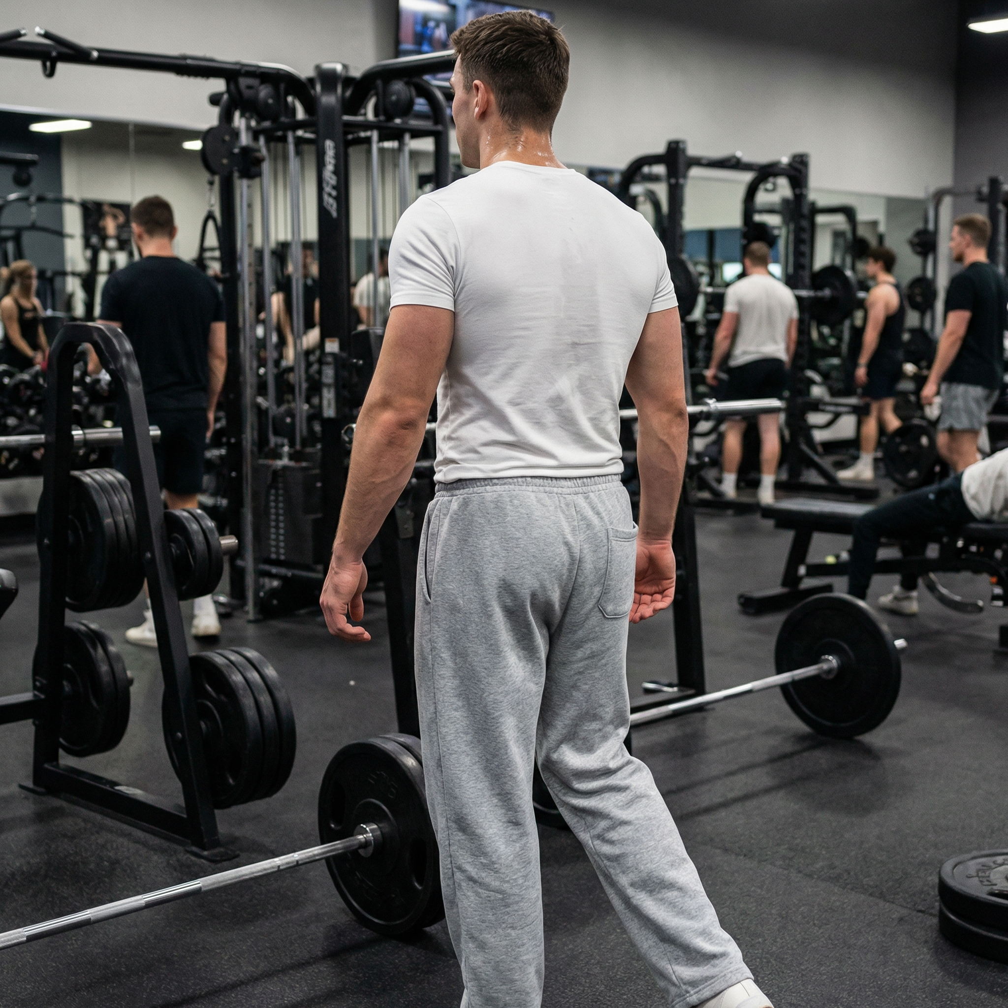 Fleece-Lined Relaxed Sweatpants – Trueform